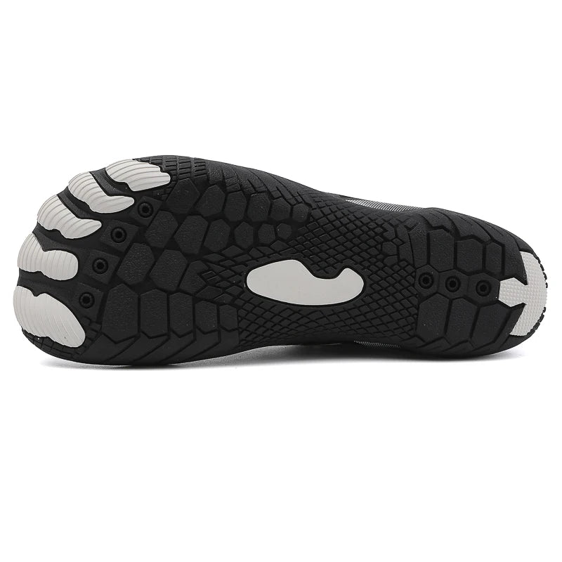 Barfuß-Wanderschuhe – Unisex - Schwarz