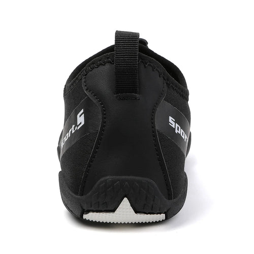 Barfuß-Wanderschuhe – Unisex - Schwarz